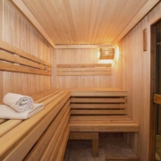 Zussen in de sauna